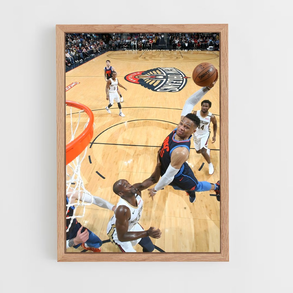 Poster L'Arène de Westbrook – affiche Basketball (vue 4)